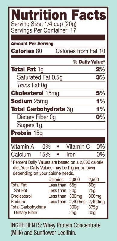 BOB'S RED MILL WHEY PROTEIN POWDER - 4 PACK, 12 OZ. EACH