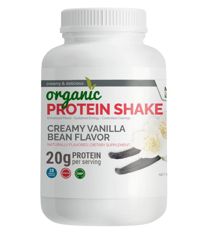 MAXIMUM SLIM ORGANIC WHEY PROTEIN POWDER - CREAMY VANILLA FAT BURNING SHAKE