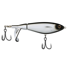 BERKLEY CHOPPO TOPWATER FISHING LURE - BLACK CHROME (1 OZ)