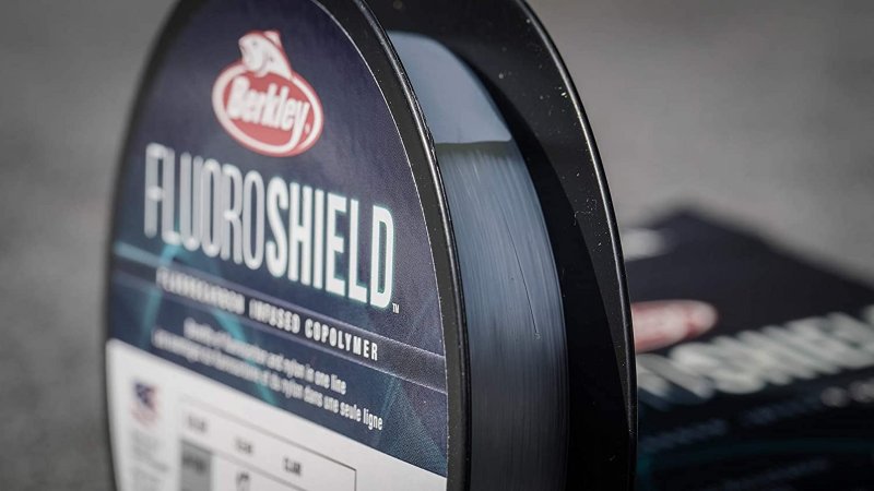 BERKLEY FLUOROSHIELD CLEAR 25LB 11.3KG FISHING LINE - PREMIUM QUALITY