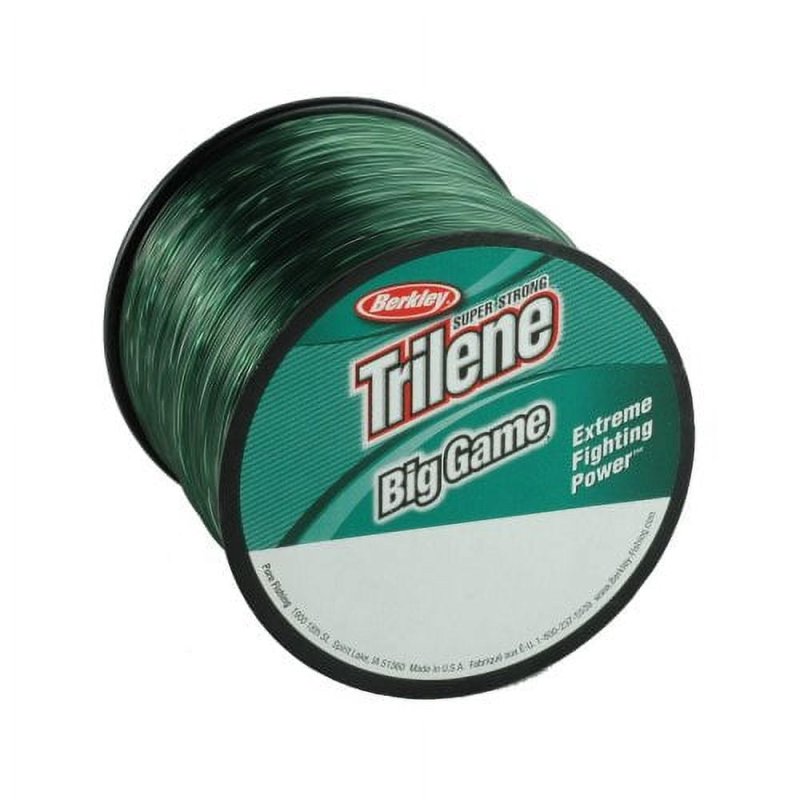 BERKLEY TRILENE BIG GAME GREEN 12LB MONOFILAMENT FISHING LINE