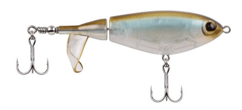 BERKLEY CHOPPO TOPWATER FISHING LURE IN PERFECT GHOST, SIZE 75