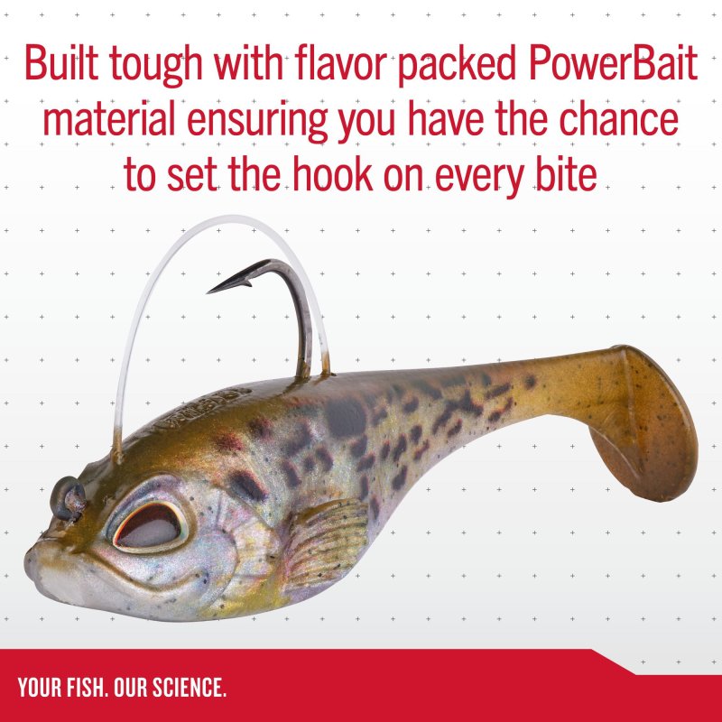 BERKLEY POWERBAIT AGENT E 1 OZ HD GOBY SWIMBAIT SOFT BAIT