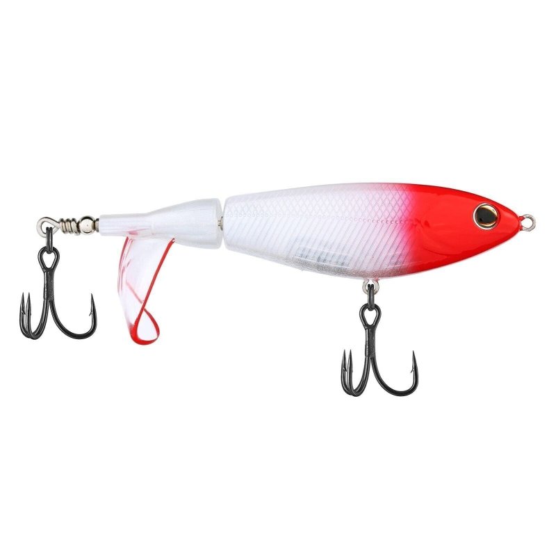BERKLEY CHOPPO TOPWATER FISHING LURE - 1 OZ, PERFECT FOR BASS FISHING RED HEAD