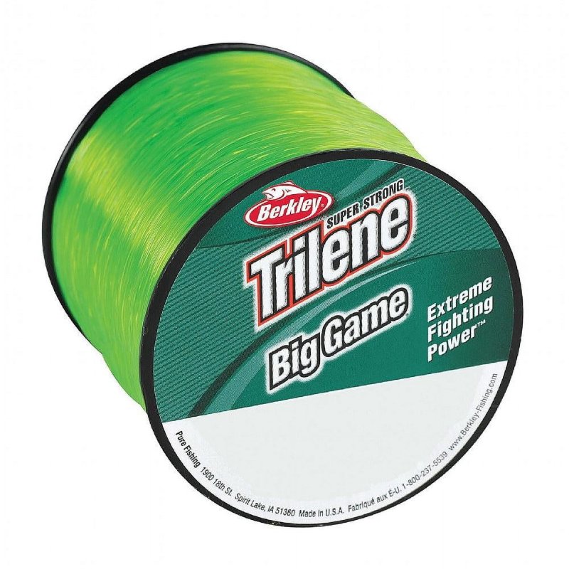 BERKLEY TRILENE BIG GAME MONOFILAMENT LEADERS, CLEAR, 300LB - 136.0KG STRENGTH