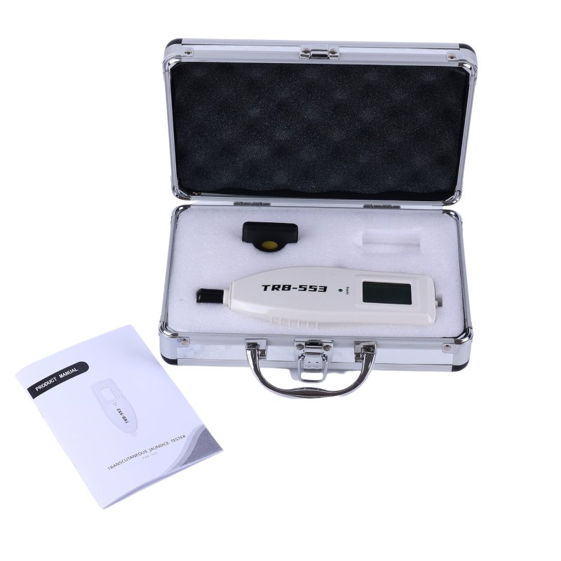 LCD BILIRUBIN METER FOR NEWBORN AND ADULT BILIRUBIN ANALYSIS