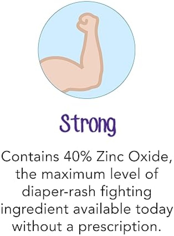 DESITIN MAXIMUM STRENGTH BABY DIAPER RASH CREAM, 40% ZINC OXIDE, 4.8 OZ - TREATMENT, RELIEF & PREVENTION