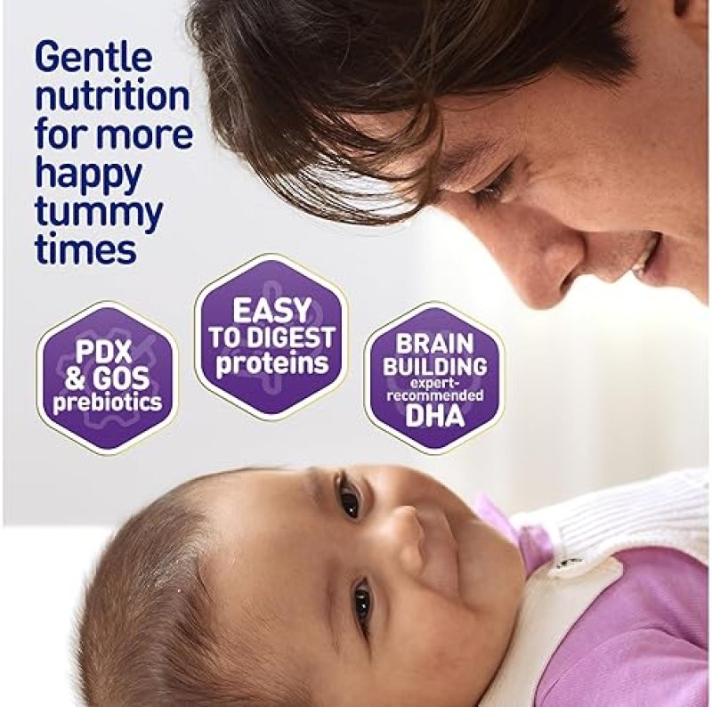 ENFAMIL NEUROPRO GENTLEASE BABY FORMULA, 35.2 OZ (PACK OF 4) - BRAIN BUILDING DHA, PREBIOTICS FOR SOFTER STOOLS