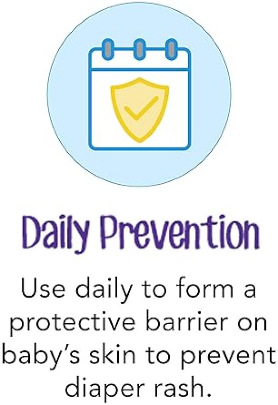 DESITIN DAILY DEFENSE BABY DIAPER RASH CREAM WITH 13% ZINC OXIDE - 2 OZ, HYPOALLERGENIC & TRAVEL-FRIENDLY