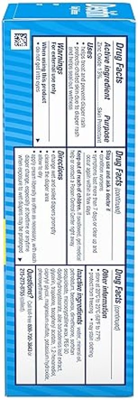 DESITIN DAILY DEFENSE BABY DIAPER RASH CREAM WITH 13% ZINC OXIDE - 2 OZ, HYPOALLERGENIC & TRAVEL-FRIENDLY