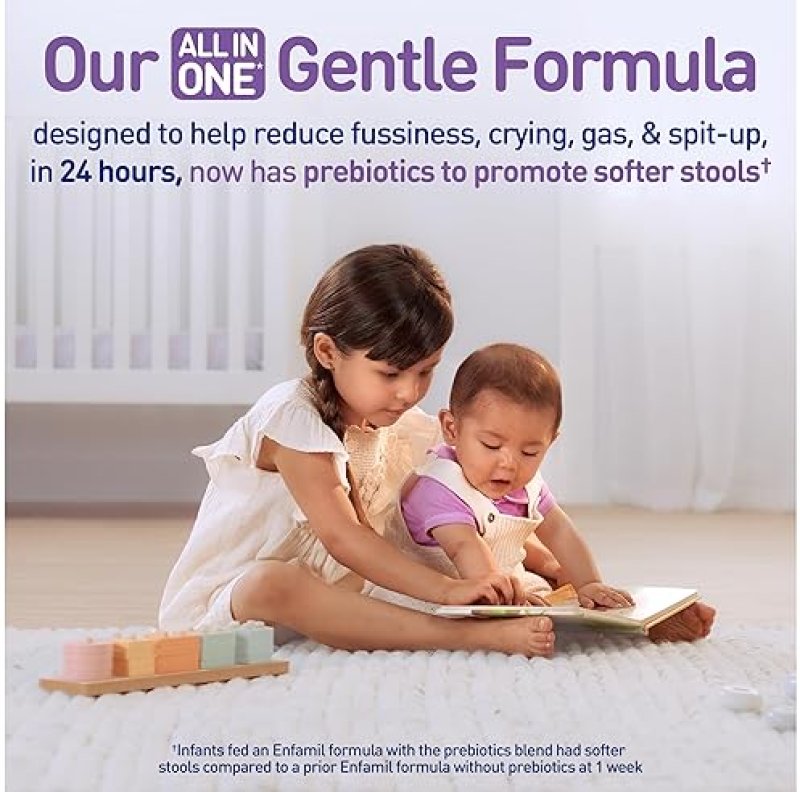 ENFAMIL NEUROPRO GENTLEASE BABY FORMULA 19.5 OZ WITH DHA & PREBIOTICS