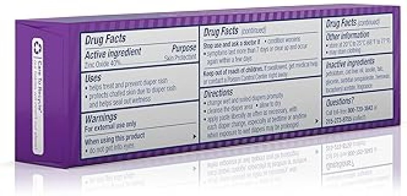 DESITIN MAXIMUM STRENGTH BABY DIAPER RASH CREAM 1 OZ - TRAVEL SIZE, 40% ZINC OXIDE