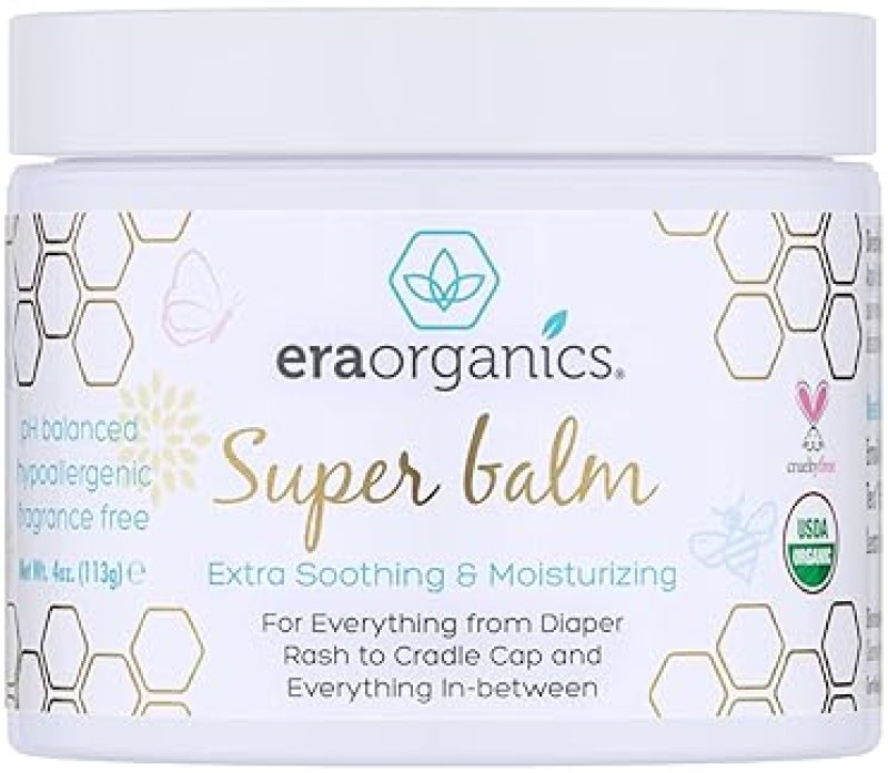 ERA ORGANIC HEALING BABY OINTMENT FOR SENSITIVE SKIN - USDA CERTIFIED (4 OZ.)
