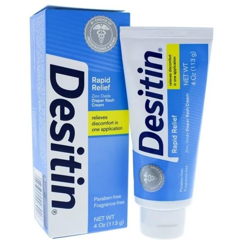 DESITIN DAILY DEFENSE DIAPER RASH CREAM BUNDLE PACK WITH ZINC OXIDE - 4 OZ & 2 OZ