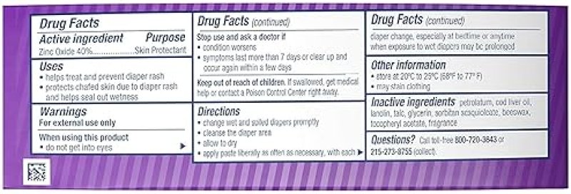 DESITIN DIAPER RASH ORIGINAL OINTMENT 2 OZ - PACK OF 5