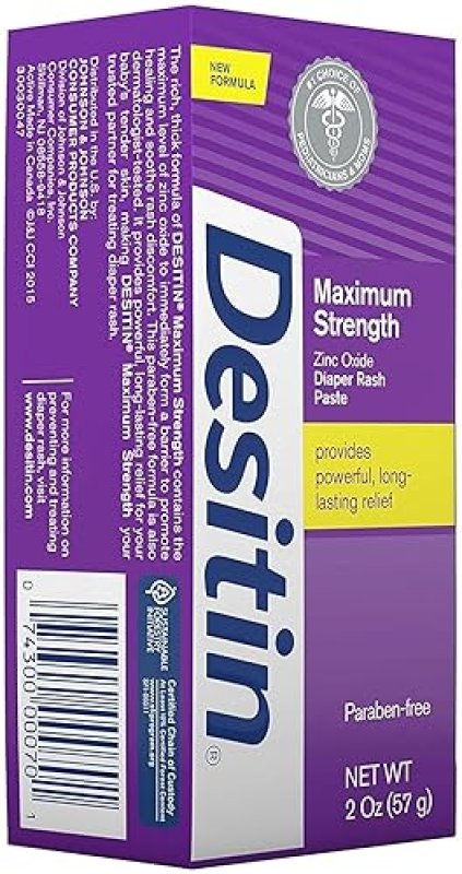DESITIN DIAPER RASH ORIGINAL OINTMENT 2 OZ - PACK OF 5