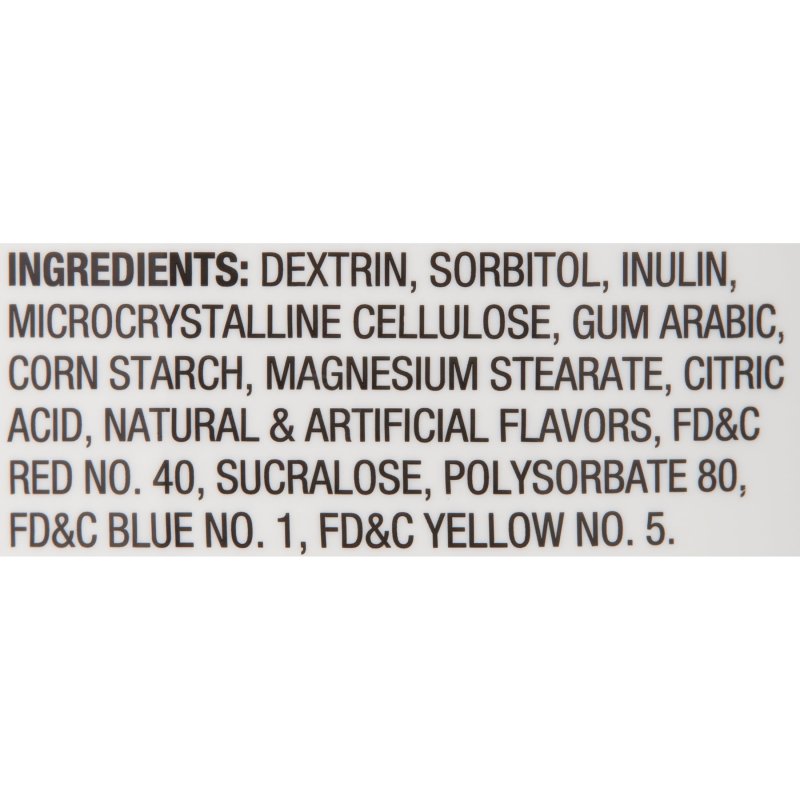 EQUATE FIBER SUPPLEMENT CHEWABLE TABLETS, 3-PACK, FRUIT FLAVORED, 90 COUNT
