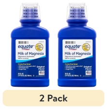 EQUATE MILK OF MAGNESIA SALINE LAXATIVE, ORIGINAL FLAVOR - 26 FL OZ