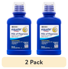 EQUATE MILK OF MAGNESIA SALINE LAXATIVE, ORIGINAL FLAVOR - 26 FL OZ