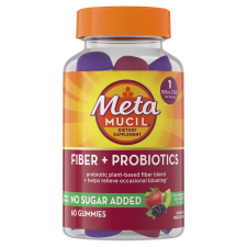 METAMUCIL PROBIOTIC GUMMIES: BERRY + KIWI, 60 COUNT FOR DIGESTIVE HEALTH