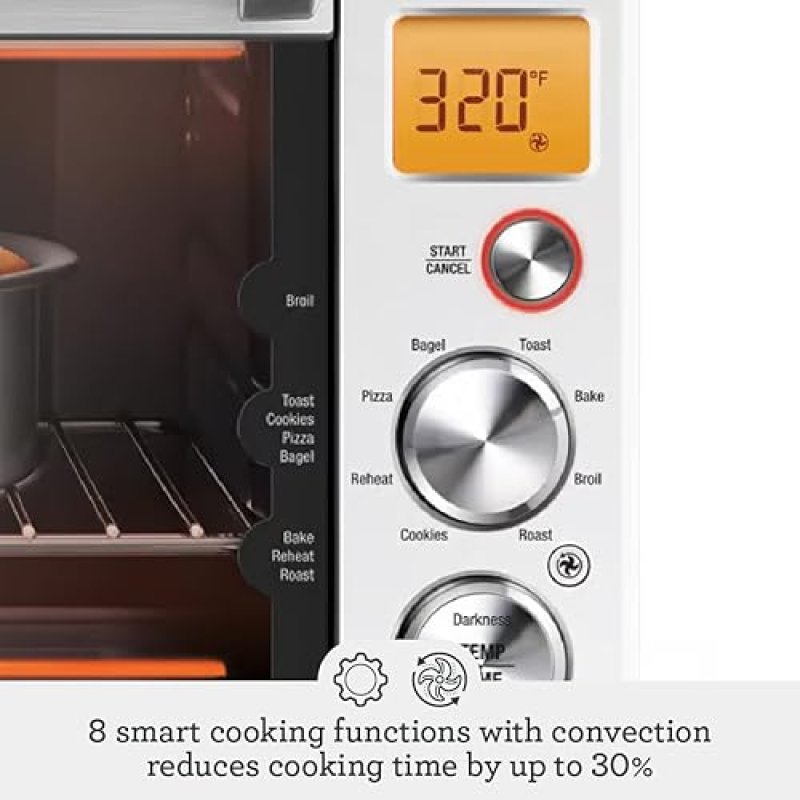 BREVILLE COMPACT CONVECTION SMART OVEN - BRUSHED STAINLESS STEEL