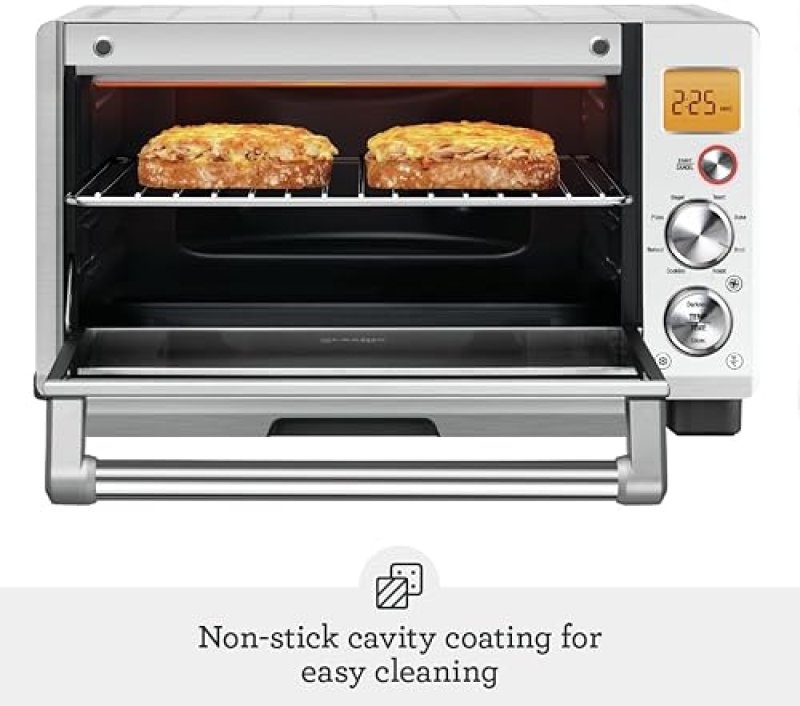 BREVILLE COMPACT CONVECTION SMART OVEN - BRUSHED STAINLESS STEEL