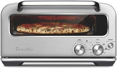 BREVILLE SMART OVEN PIZZAIOLO , BRUSHED STAINLESS STEEL - TOP QUALITY PIZZA OVEN