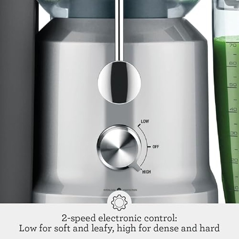 BREVILLE JUICE FOUNTAIN COLD, 70OZ SILVER - BEST JUICER FOR FRESH COLD PRESSED JUICE