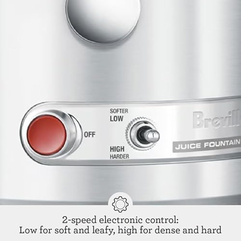 BREVILLE JUICE FOUNTAIN ELITE - BRUSHED STAINLESS STEEL JUICER