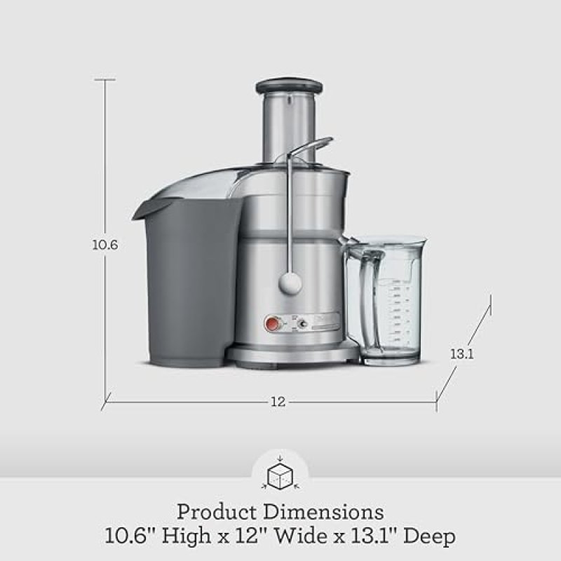 BREVILLE JUICE FOUNTAIN ELITE - BRUSHED STAINLESS STEEL JUICER