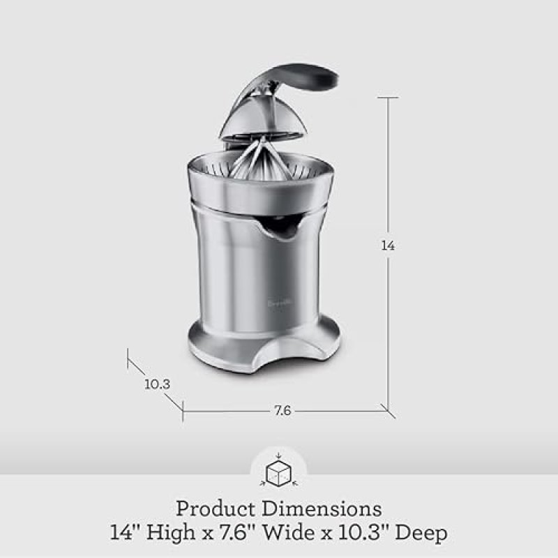 BREVILLE  CITRUS PRESS PRO JUICER - STAINLESS STEEL