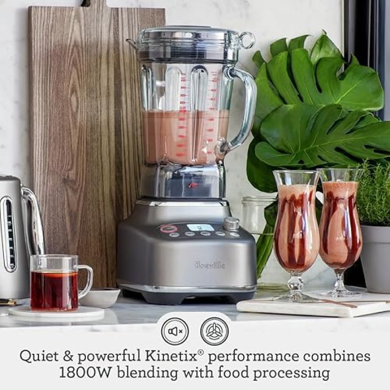 BREVILLE SUPER Q COMMERCIAL-GRADE BLENDER, BRUSHED STAINLESS STEEL