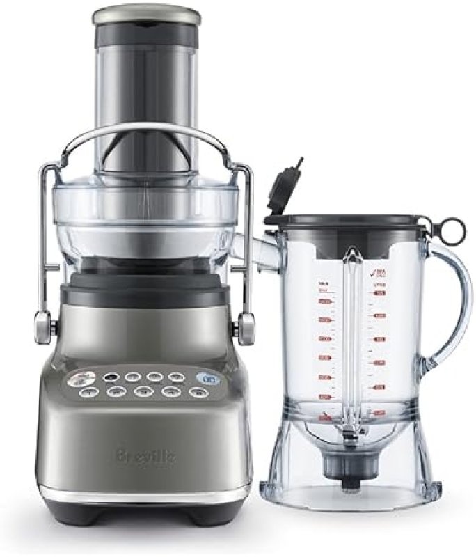 BREVILLE 3X BLUICER BLENDER JUICER BJB615SHY SMOKED HICKORY