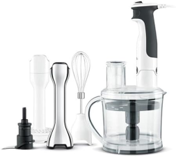 BREVILLE BSB530XL ALL-IN-ONE PROCESSING STATION & IMMERSION BLENDER, STAINLESS STEEL