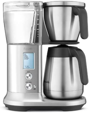 BREVILLE PRECISION BREWER COFFEE MAKER WITH THERMAL CARAFE, BRUSHED STAINLESS STEEL
