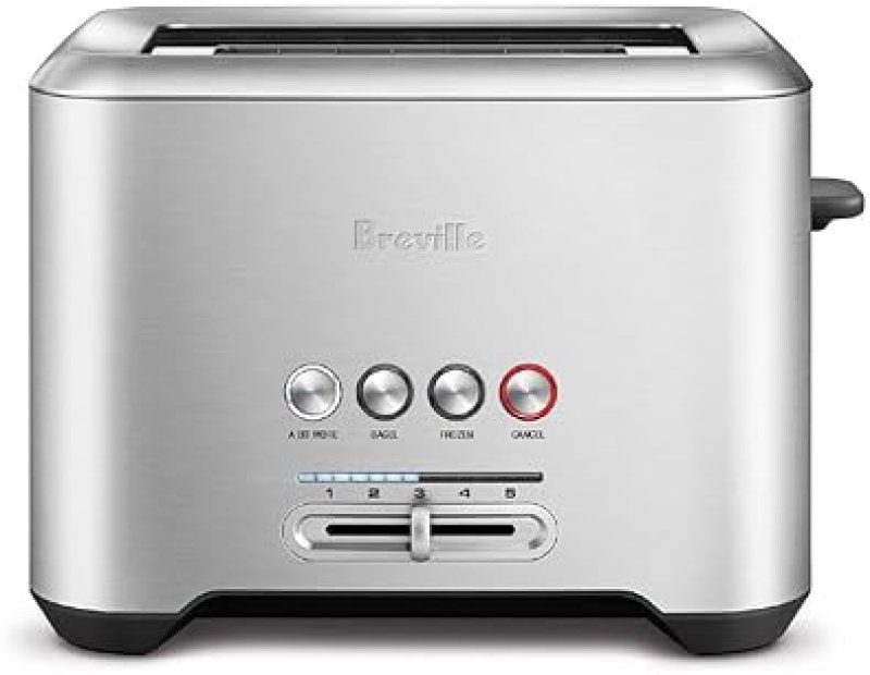 BREVILLE BIT MORE 2-SLICE TOASTER BTA70XL, STAINLESS STEEL