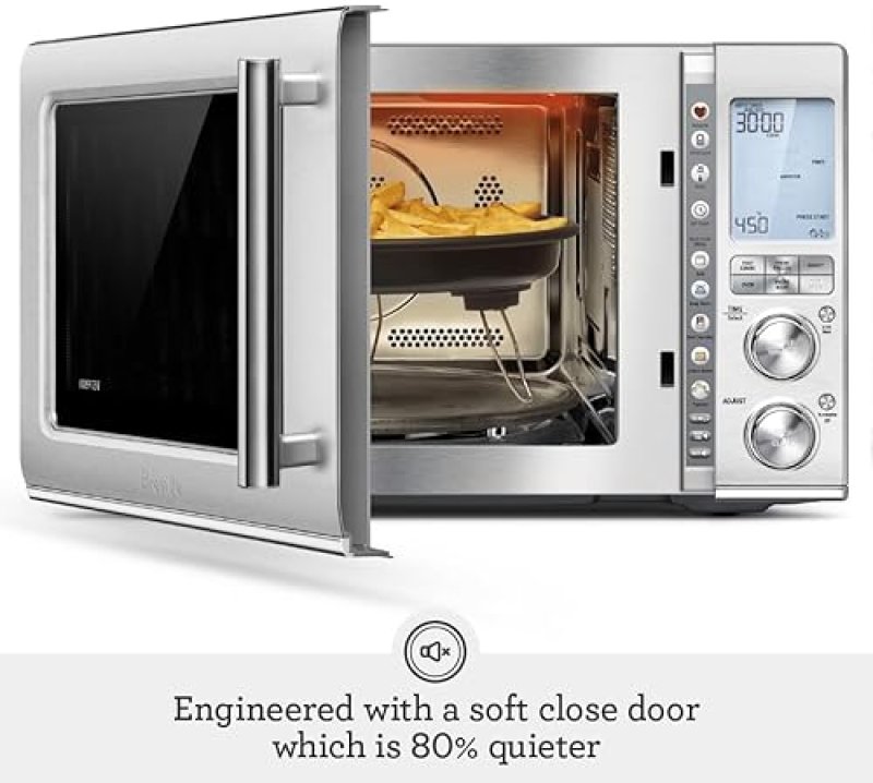 BREVILLE COMBI WAVE 3-IN-1 MICROWAVE, AIR FRYER, CONVECTION OVEN - STAINLESS STEEL