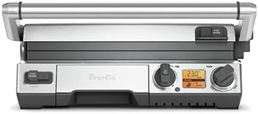 BREVILLE SMART GRILL  BRUSHED STAINLESS STEEL