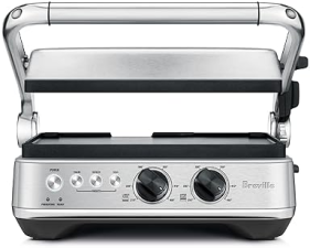 BREVILLE SEAR PRESS GRILL - BRUSHED STAINLESS STEEL FINISH