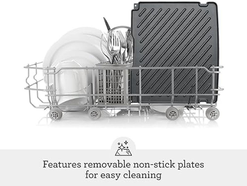 BREVILLE SEAR PRESS GRILL - BRUSHED STAINLESS STEEL FINISH