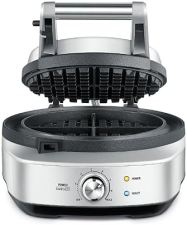 BREVILLE NO-MESS WAFFLE MAKER BWM520XL, STAINLESS STEEL FINISH