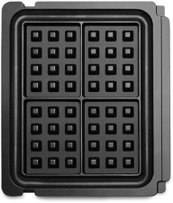 BREVILLE BLACK SMALL NO-MESS WAFFLE PLATES - MODEL