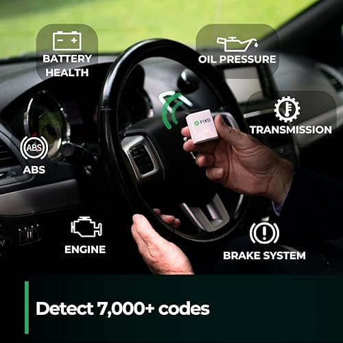 FIXD BLUETOOTH OBD2 SCANNER FOR CAR - AUTO DIAGNOSTIC TOOL FOR IPHONE & ANDROID (1 PACK)