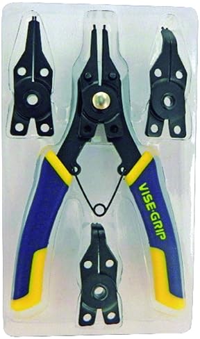 IRWIN VISE-GRIP 6-1/2-INCH CONVERTIBLE SNAP RING PLIERS