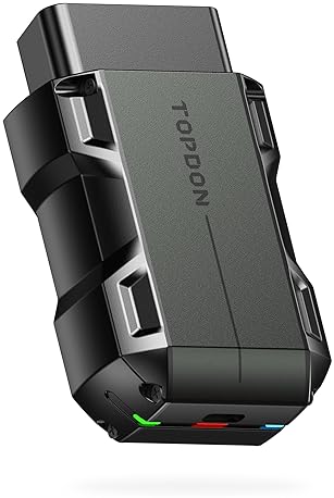 TOPDON TOPSCAN LITE OBD2 SCANNER BLUETOOTH FOR IOS & ANDROID, BI-DIRECTIONAL WIRELESS DIAGNOSTIC TOOL