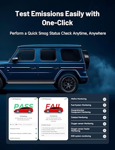 TOPDON TOPSCAN LITE OBD2 SCANNER BLUETOOTH FOR IOS & ANDROID, BI-DIRECTIONAL WIRELESS DIAGNOSTIC TOOL