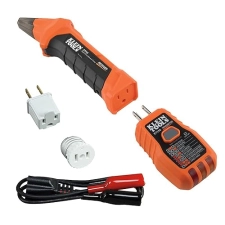 KLEIN TOOLS CIRCUIT BREAKER FINDER KIT WITH ACCESSORIES, 2-PIECE SET - ET310 & 69411