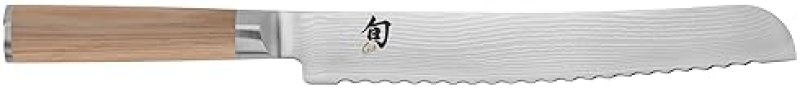 SHUN CLASSIC BLONDE 9" BREAD KNIFE - JAPANESE SERRATED KNIFE WITH VG-MAX CORE