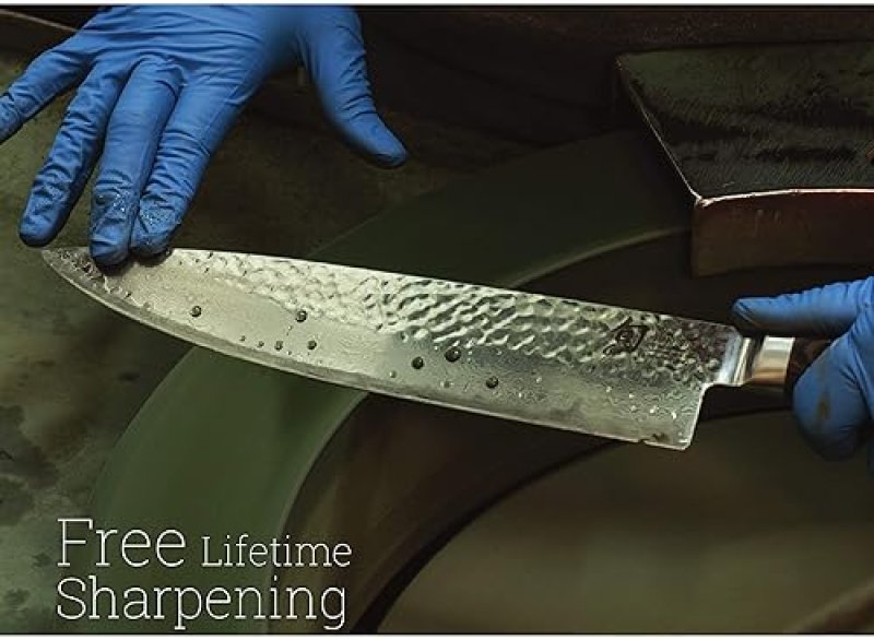 SHUN CLASSIC BLONDE 3.5" PARING KNIFE - JAPANESE VG-MAX CORE, DAMASCUS STEEL, PAKKAWOOD HANDLE