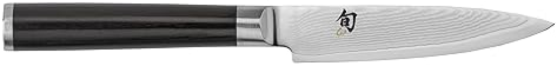 SHUN CLASSIC 4" PARING KNIFE - JAPANESE VG-MAX CORE, DAMASCUS STEEL, PAKKAWOOD HANDLE